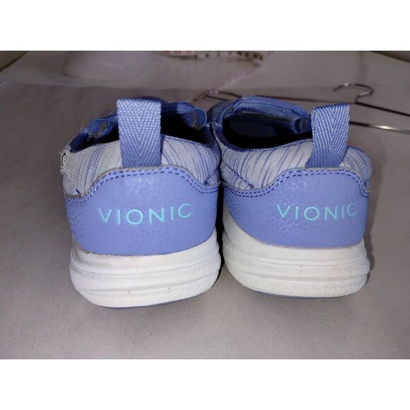Vionic Womens Slip-on Sz 7 Blue Cushioned Comfort Active Sports Walking Support - Picture 5 of 9